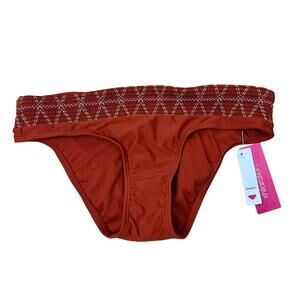 Xhilaration Juniors' Cheeky Burnt Orange Bikini Bottom - Size Small - NWT
